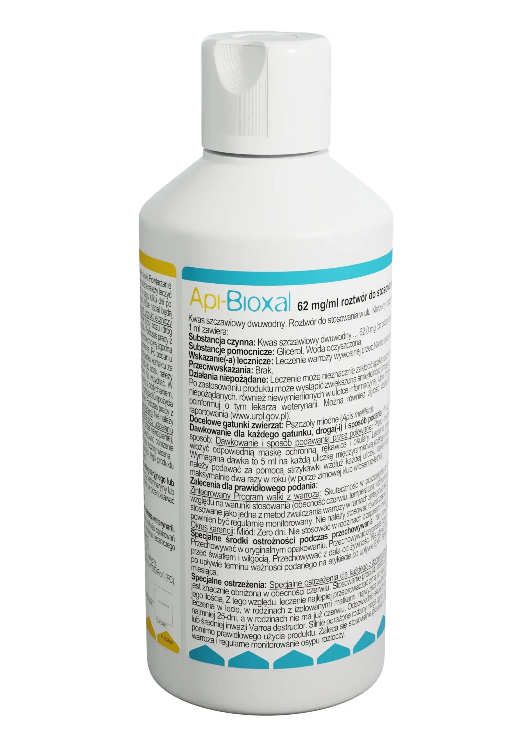 Api-Bioxal kwas szczawiowy dwuwodny 500 ml BIOWET