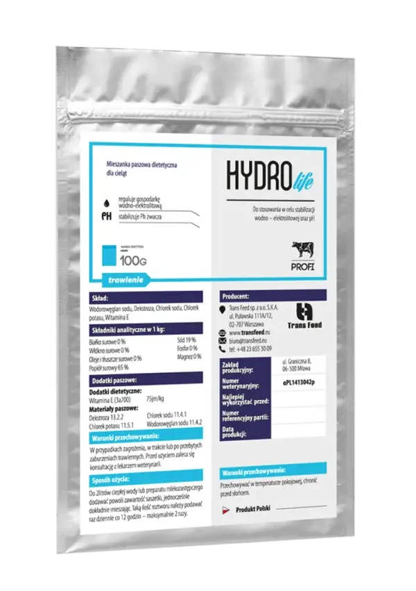 HYDRO life - Mieszanka paszowa dietetyczna dla cieląt