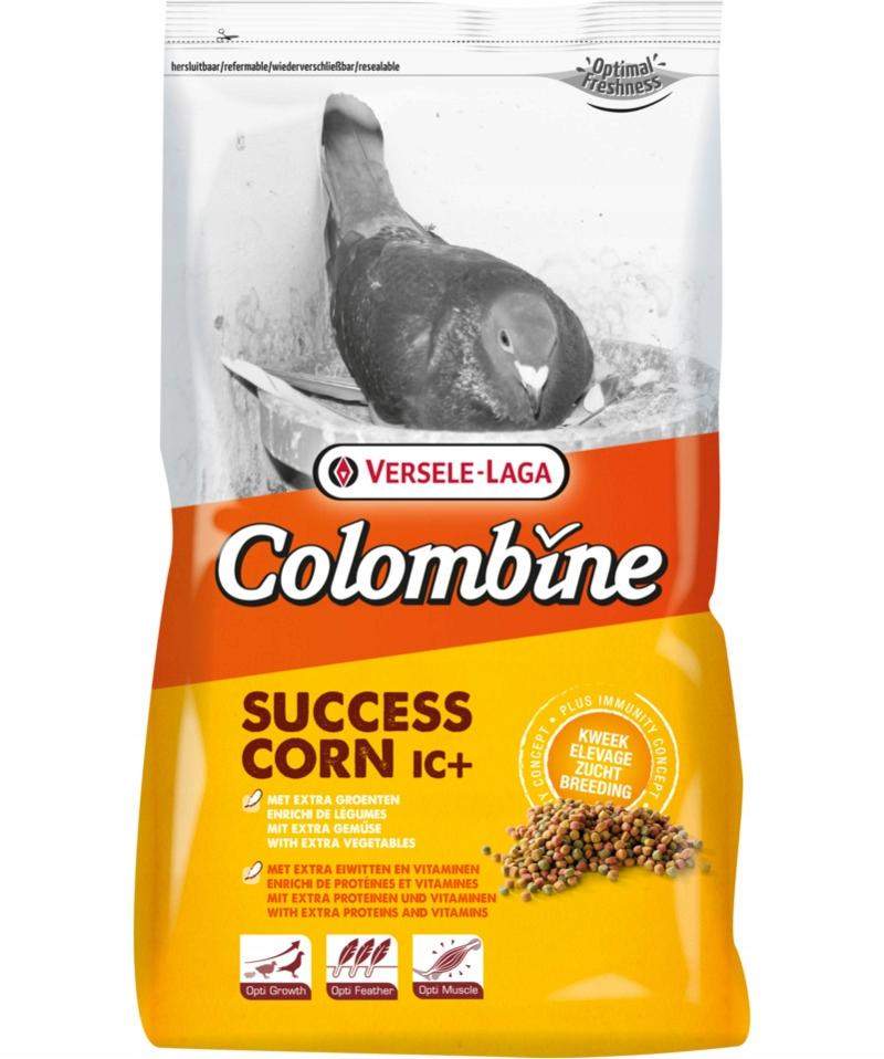 Success-Corn 3kg - granulat białkowy dla gołębi lęgi, pierzenie VERSELE LAGA